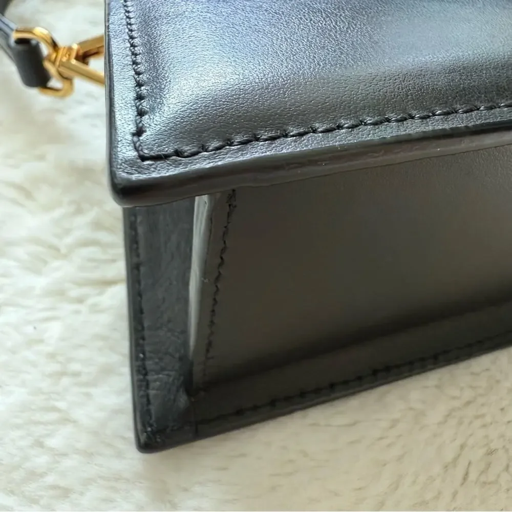 Jacquemus the knot Chiquito black bag Retail 1020$ - Picture 14 of 15